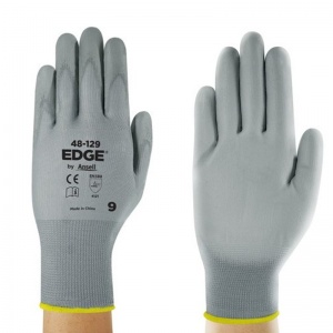 Ansell Edge 48-129 PU-Coated Light-Duty Grip Gloves